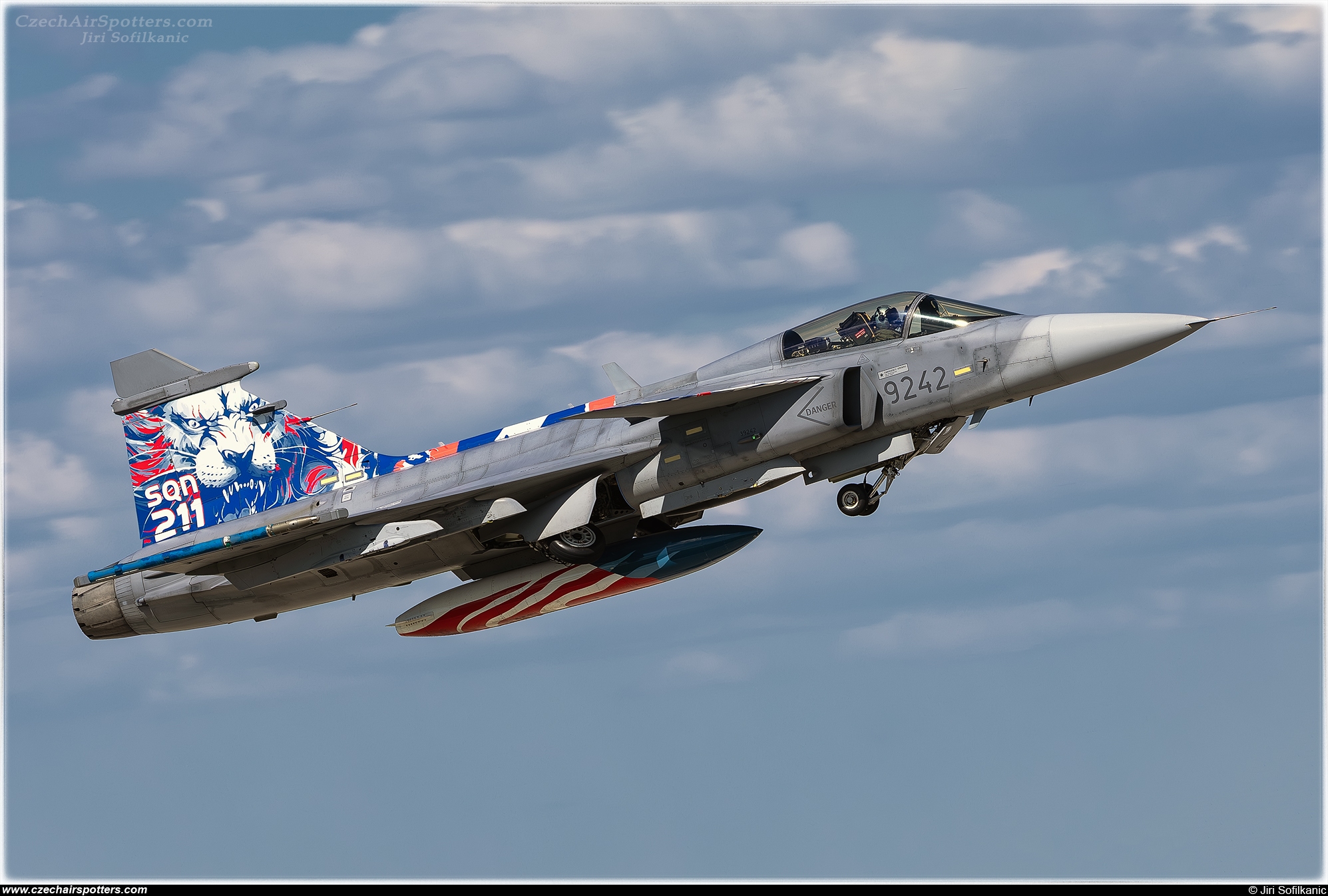 Czech - Air Force – Saab JAS39C Gripen 9242