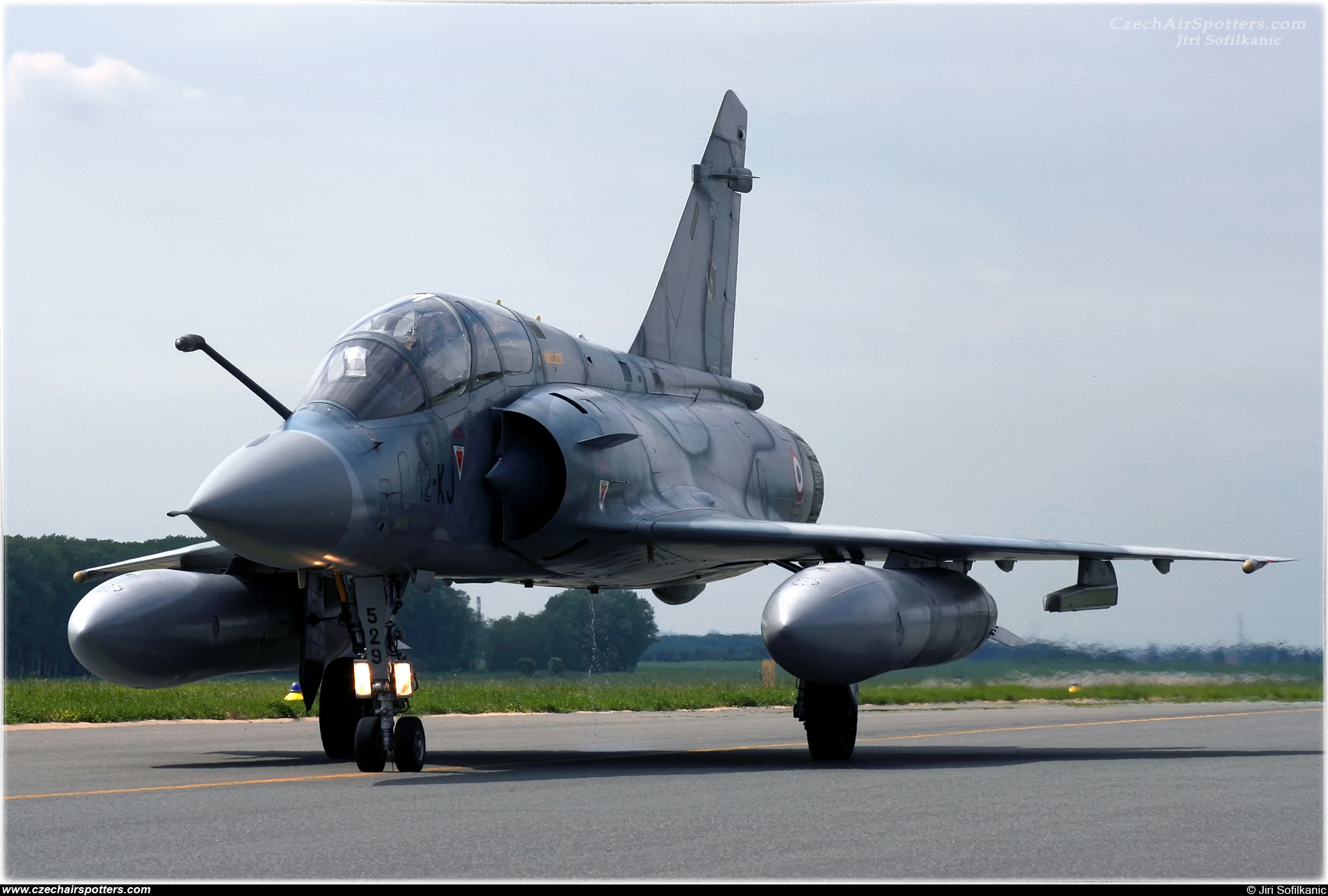 France - Air Force – Dassault Mirage 2000D 529 / 12-KJ