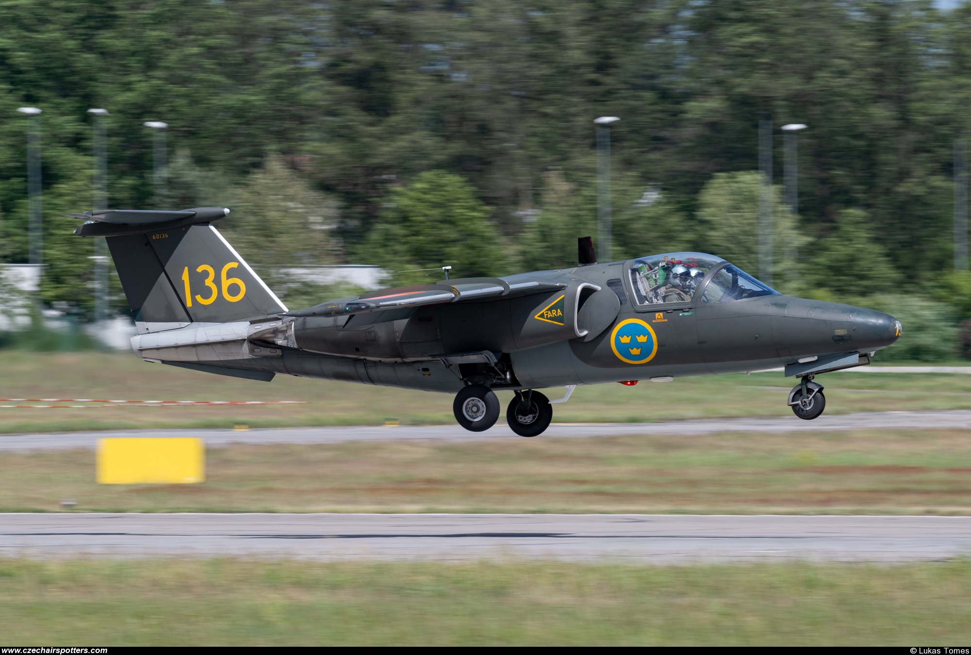 Sweden - Air Force – Saab Saab Sk 60A 60136