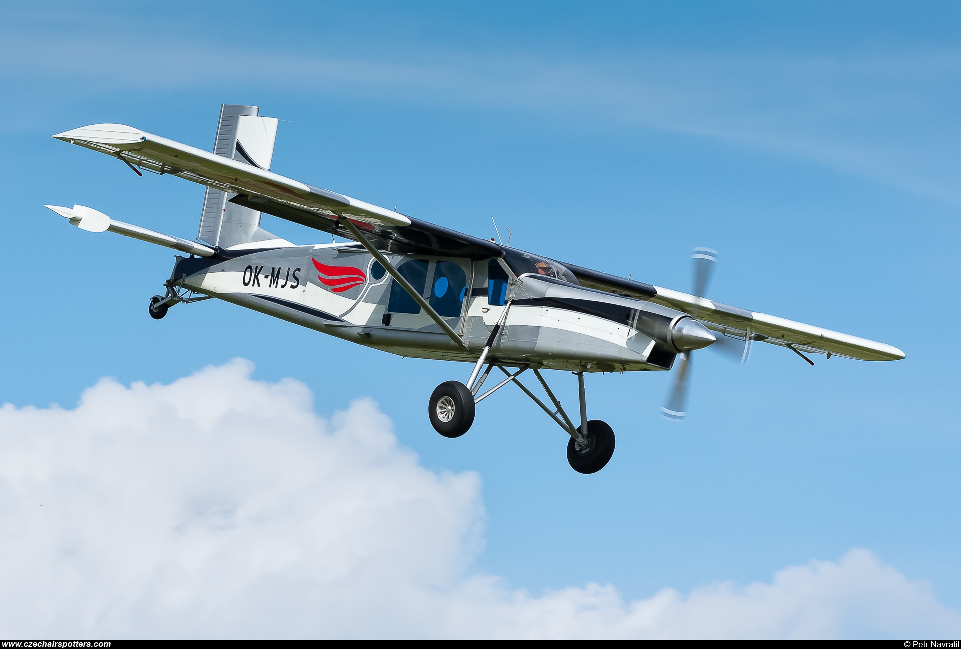 private – Pilatus Aircraft PC-6/B2-H2 Turbo Porter OK-MJS
