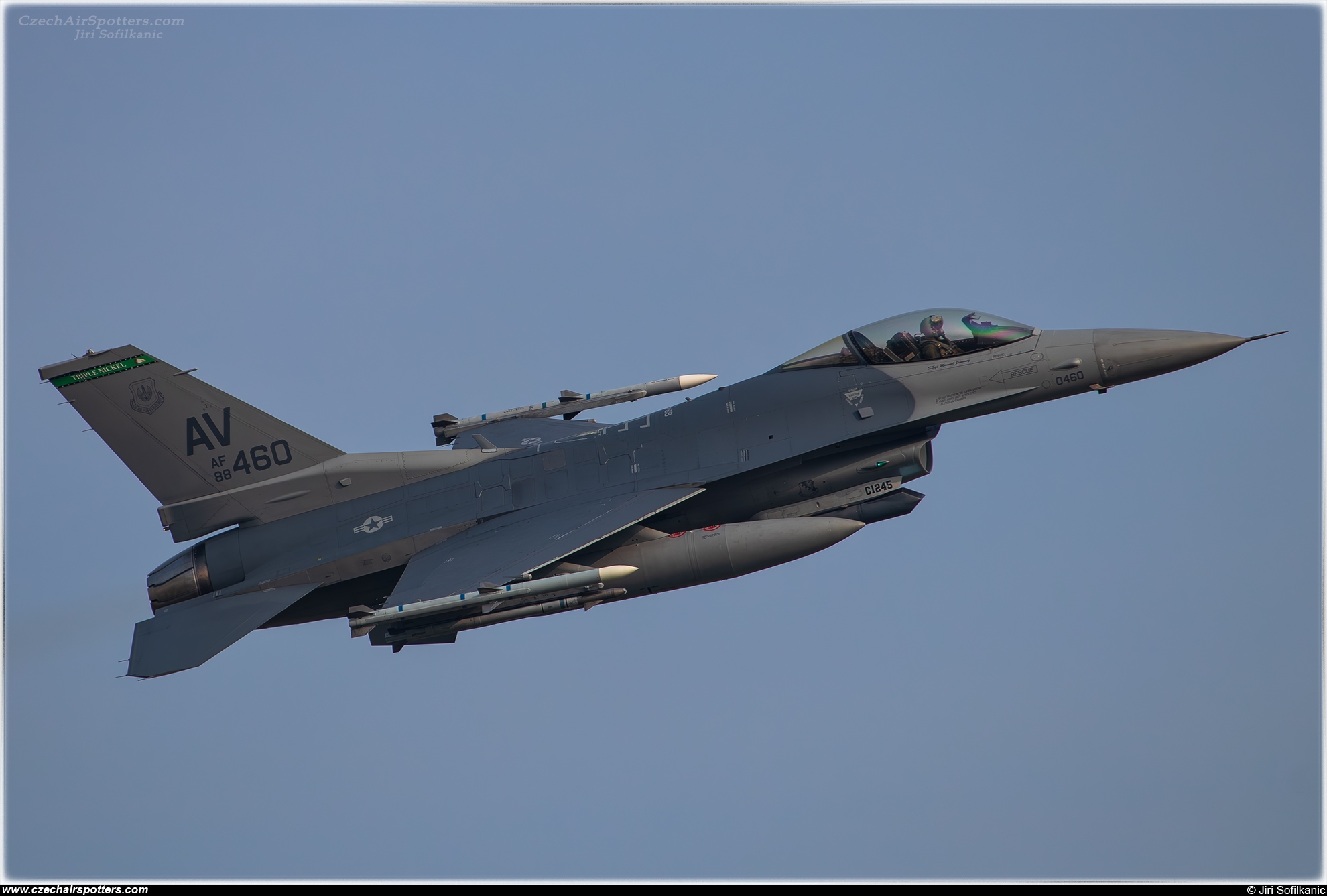 USA - Air Force – Lockheed F-16CM-40-CF 88-0460