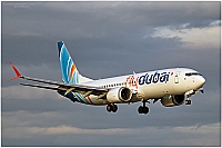 Flydubai ( FDB, FZ ) – Boeing B737-8 MAX A6-FMU
