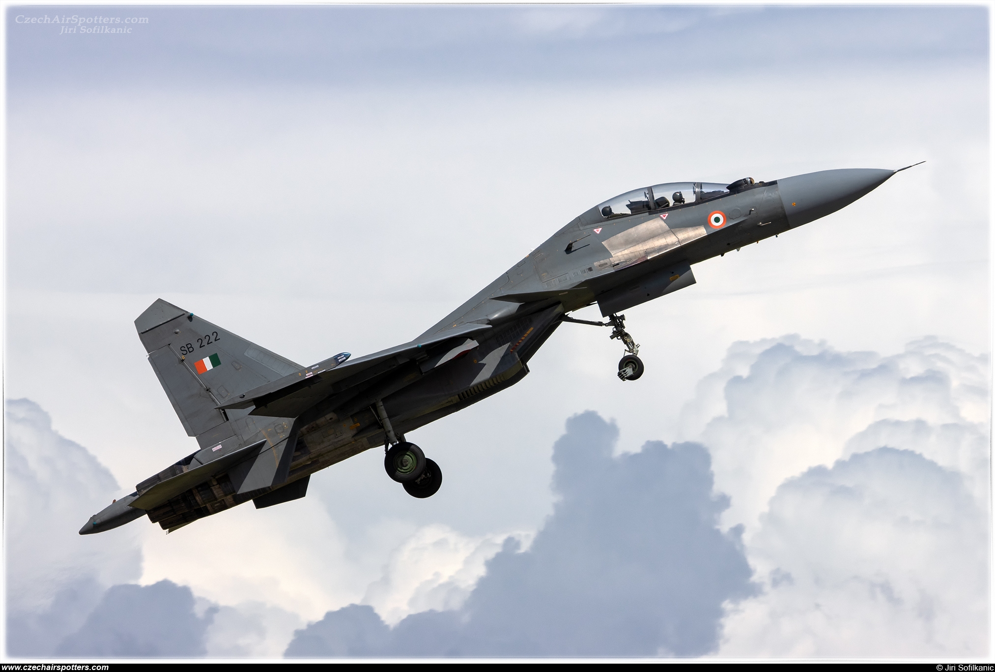 Indian - Air Force – Sukhoi Su-30MKI Flanker C SB222