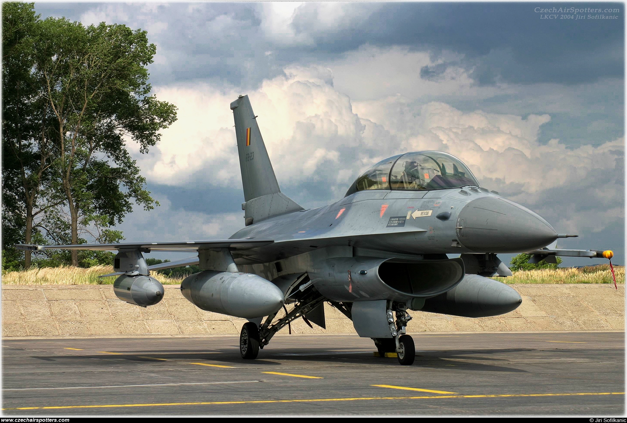Belgium - Air Force – SABCA F-16BM Fighting Falcon FB-23