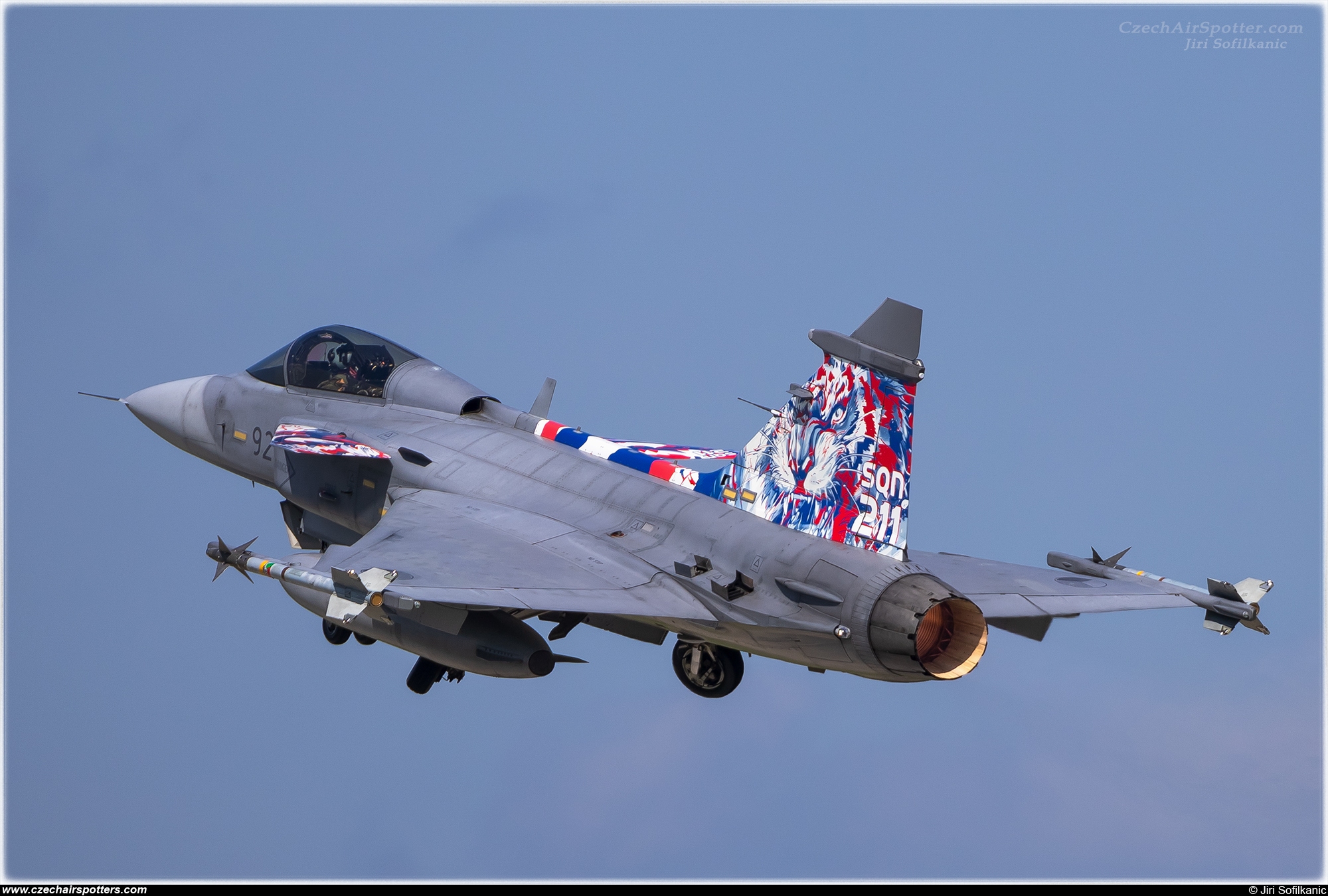 Czech - Air Force – Saab JAS39C Gripen 9242