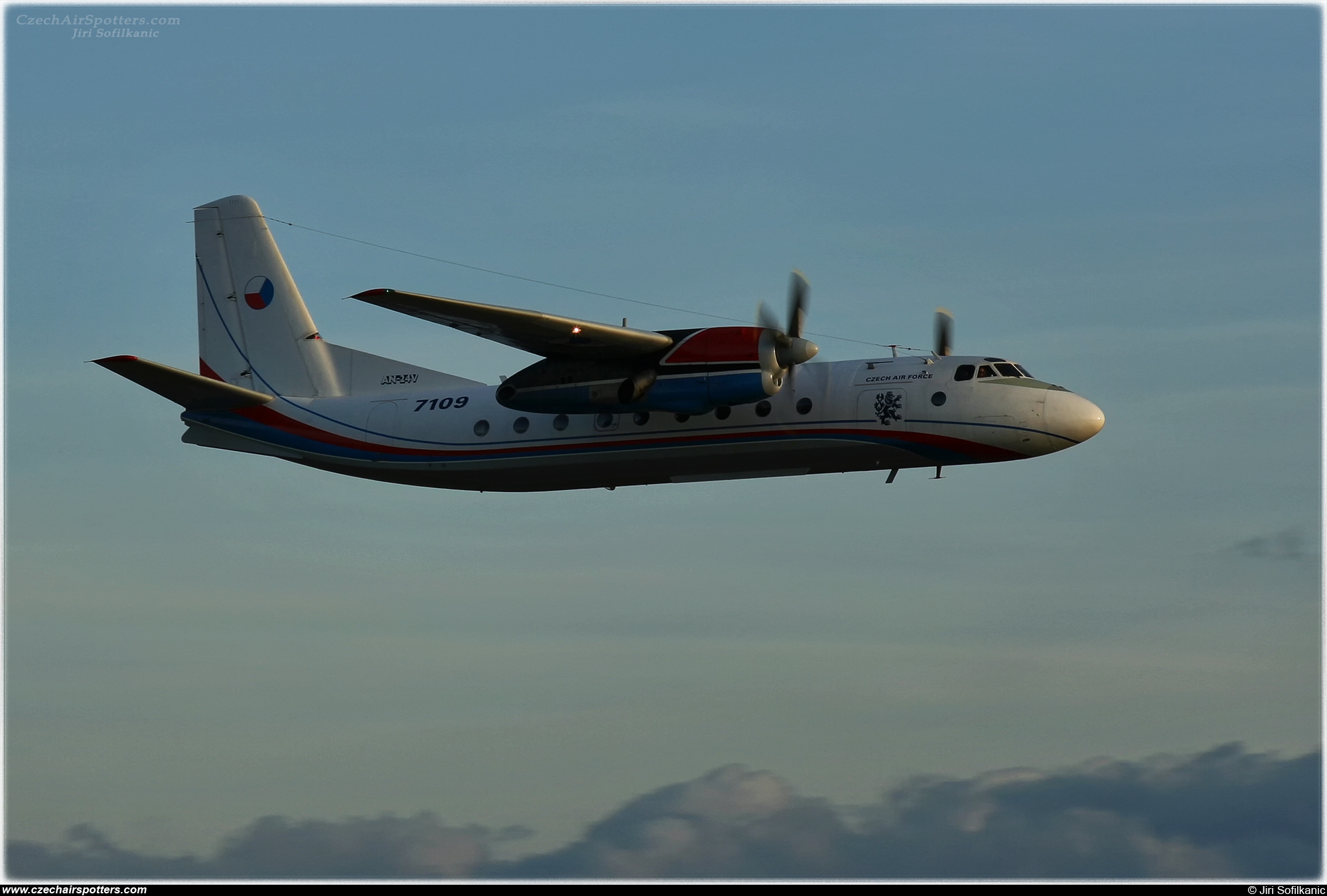 Czech - Air Force – Antonov An-24V  7109