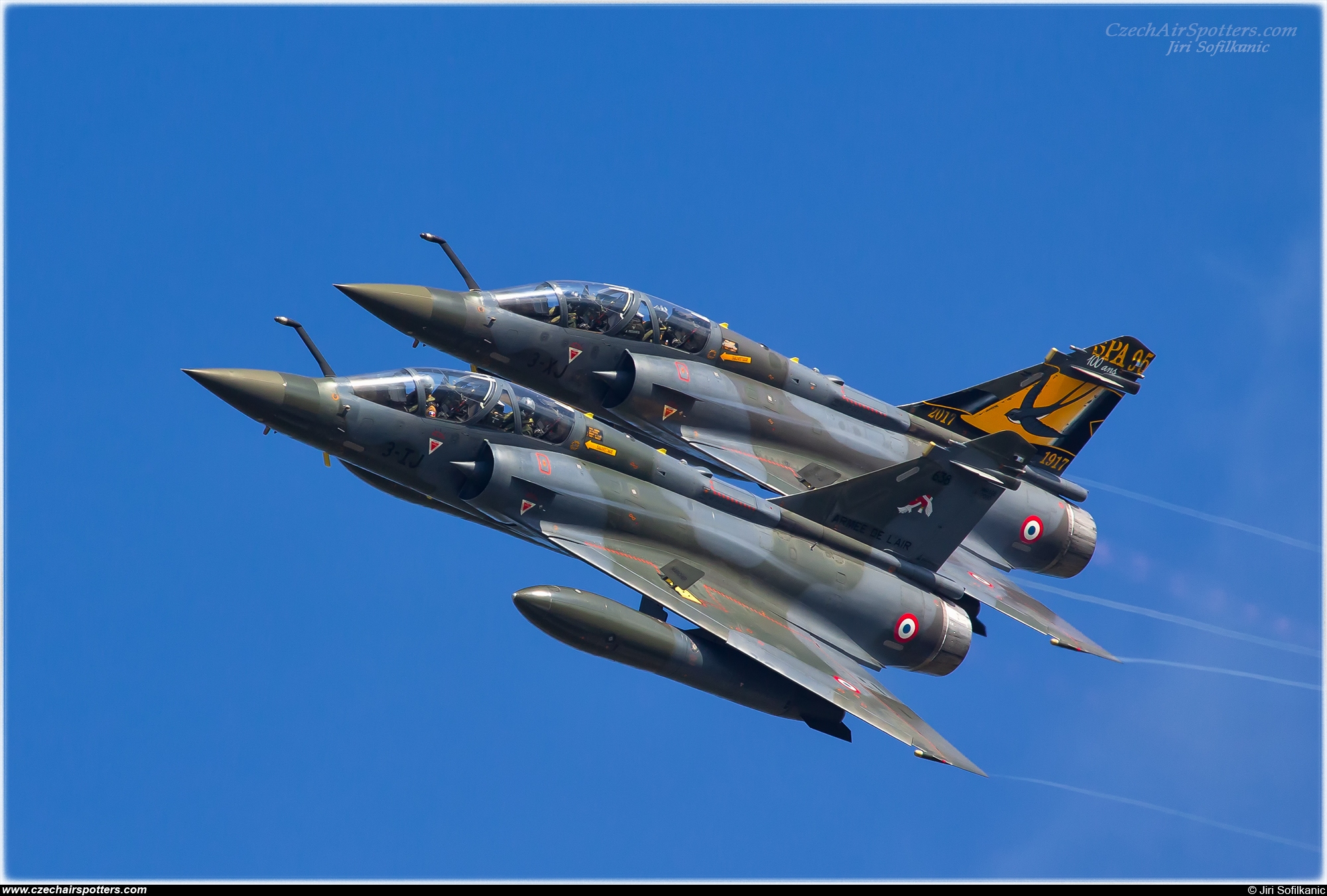 France - Air Force – Dassault Mirage 2000D 638 / 3-IJ