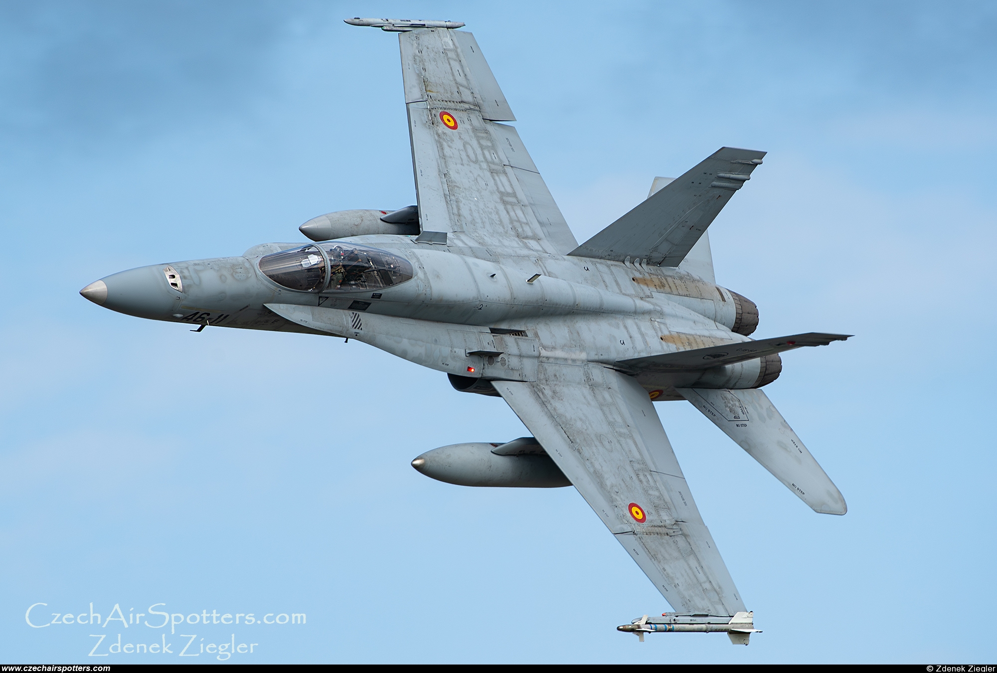Spain - Air Force – McDonnell Douglas EF-18A Hornet C15-83 / 46-11