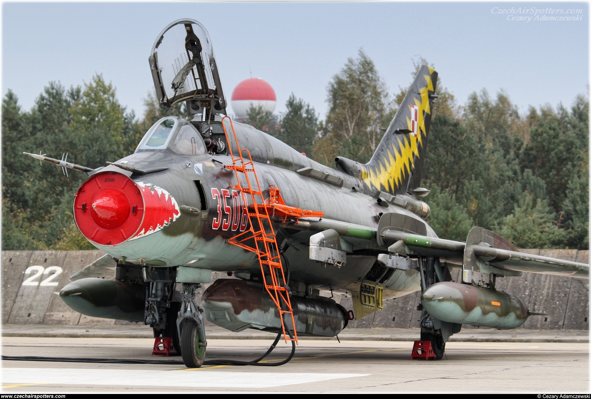 Poland - Air Force – Sukhoi Su-22 M-4 Fitter 3508
