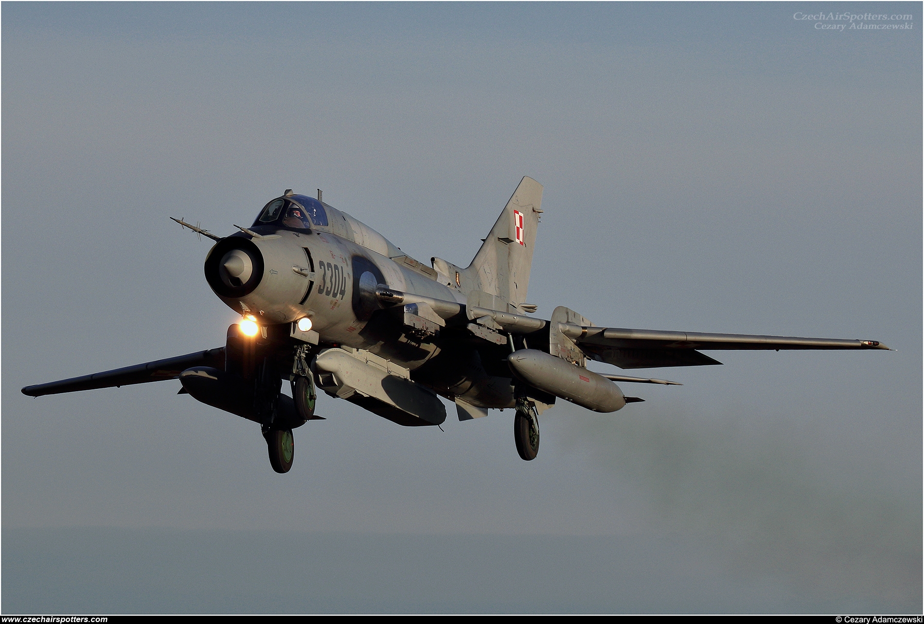 Poland - Air Force – Sukhoi Su-22 M-4 Fitter 3304