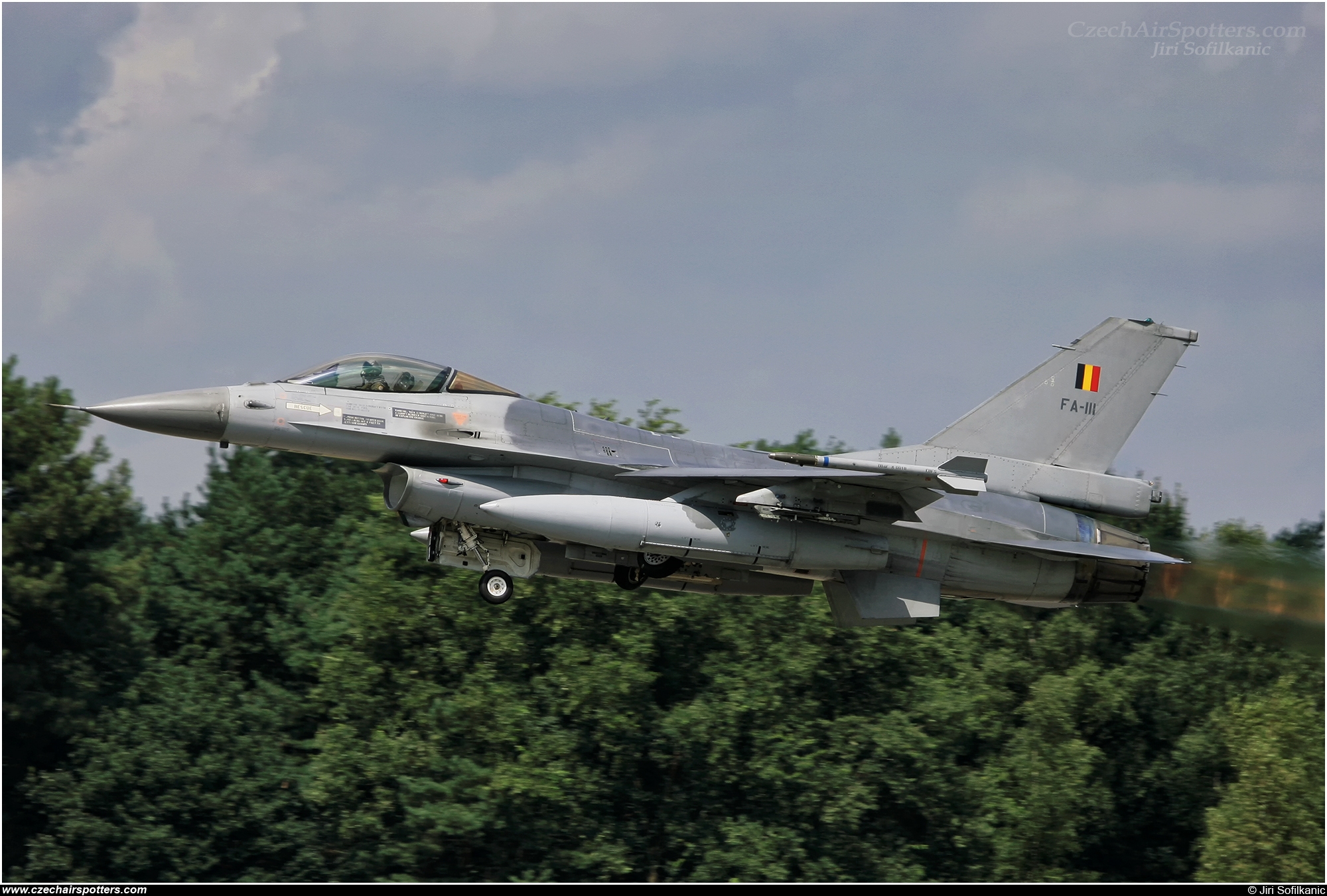Belgium - Air Force – SABCA F-16AM Fighting Falcon FA-111