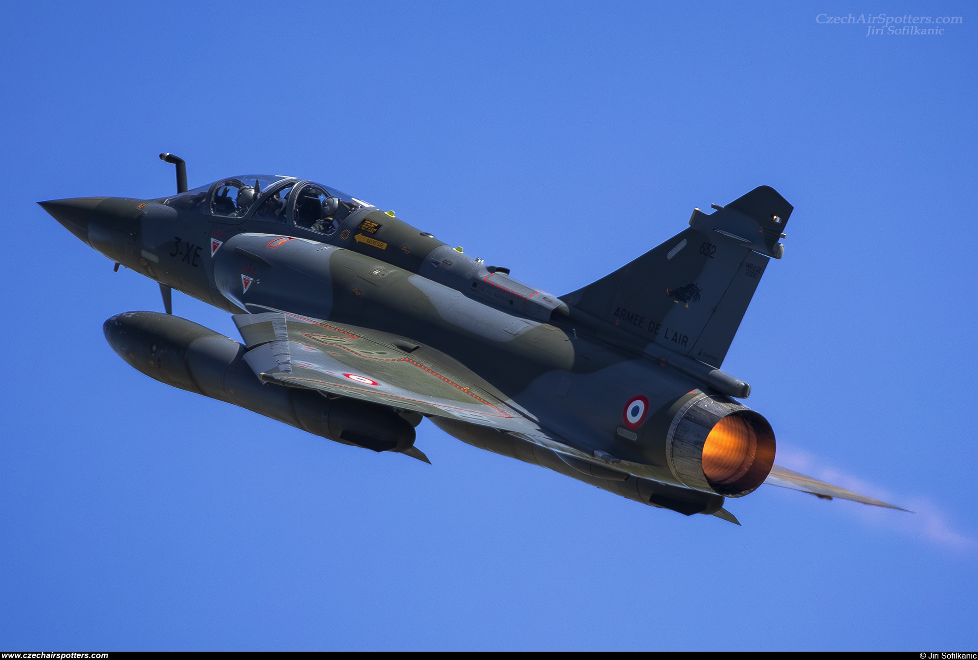 France - Air Force – Dassault Mirage 2000D 632 / 3-XE
