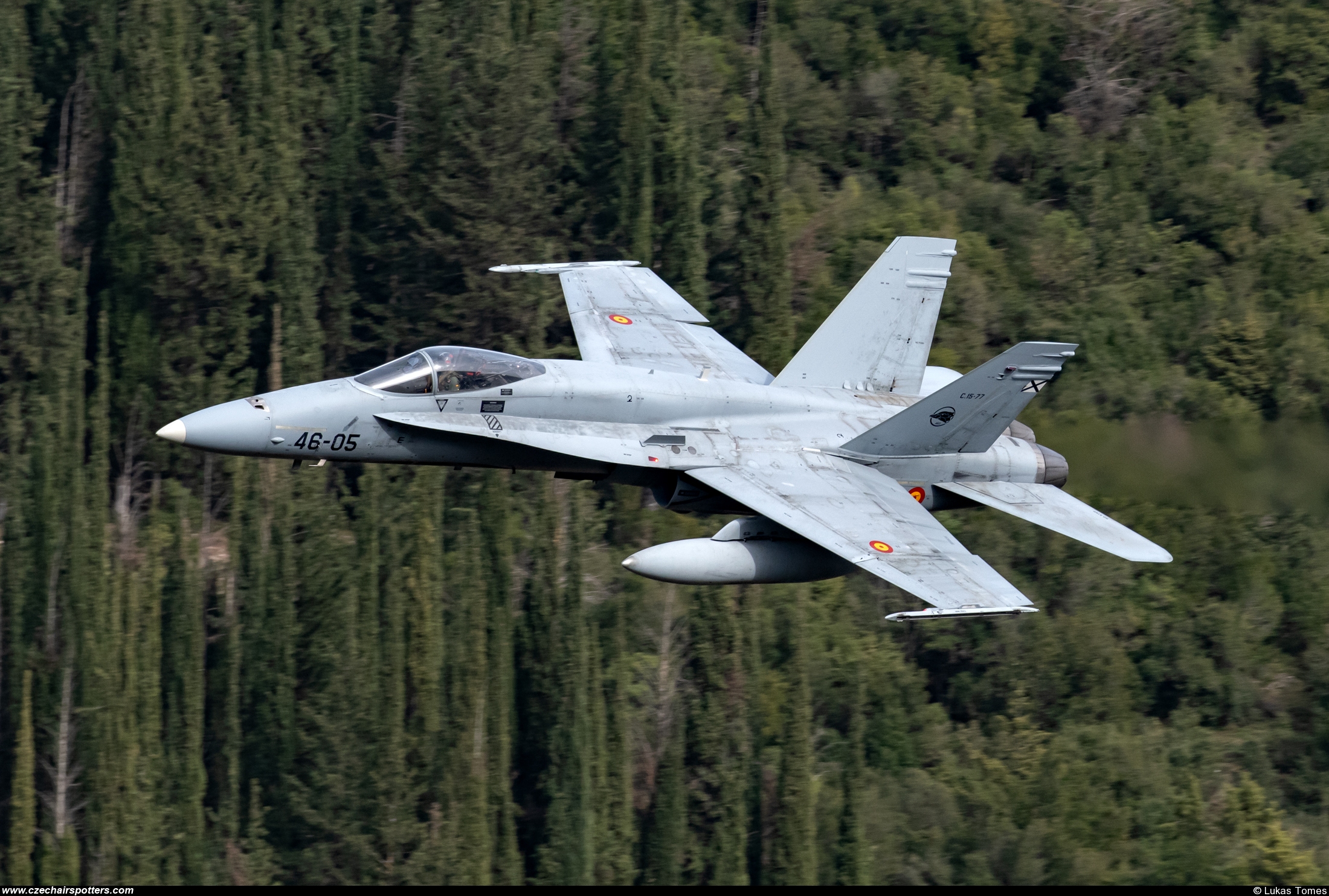 Spain - Air Force – McDonnell Douglas EF-18A+ Hornet C15-77
