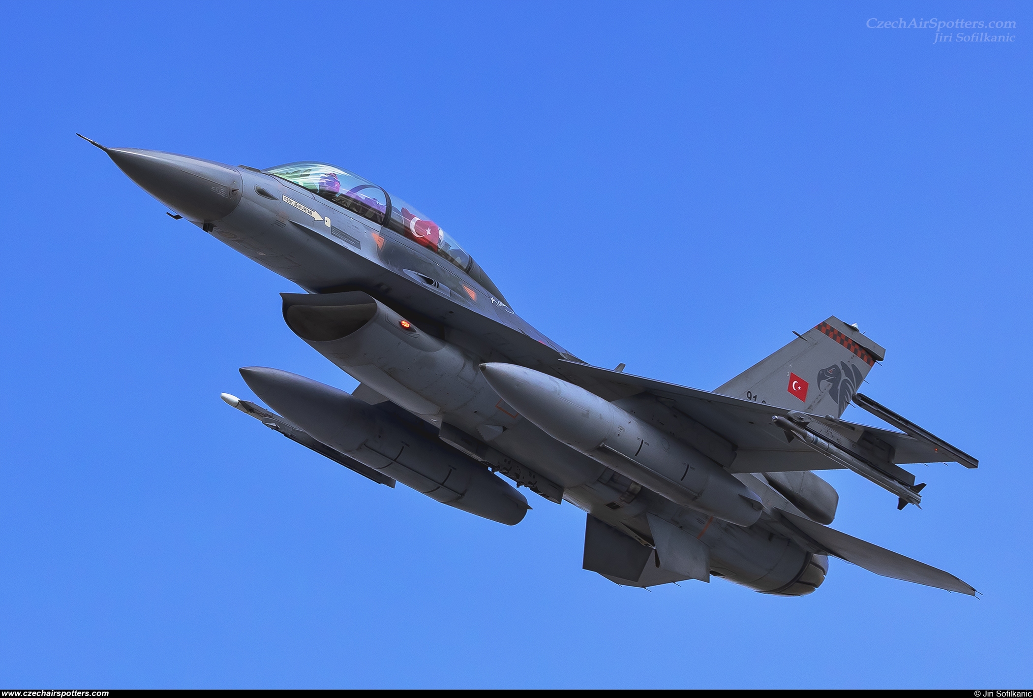 Turkey - Air Force – TUSAS F-16DG Night Falcon 91-0022