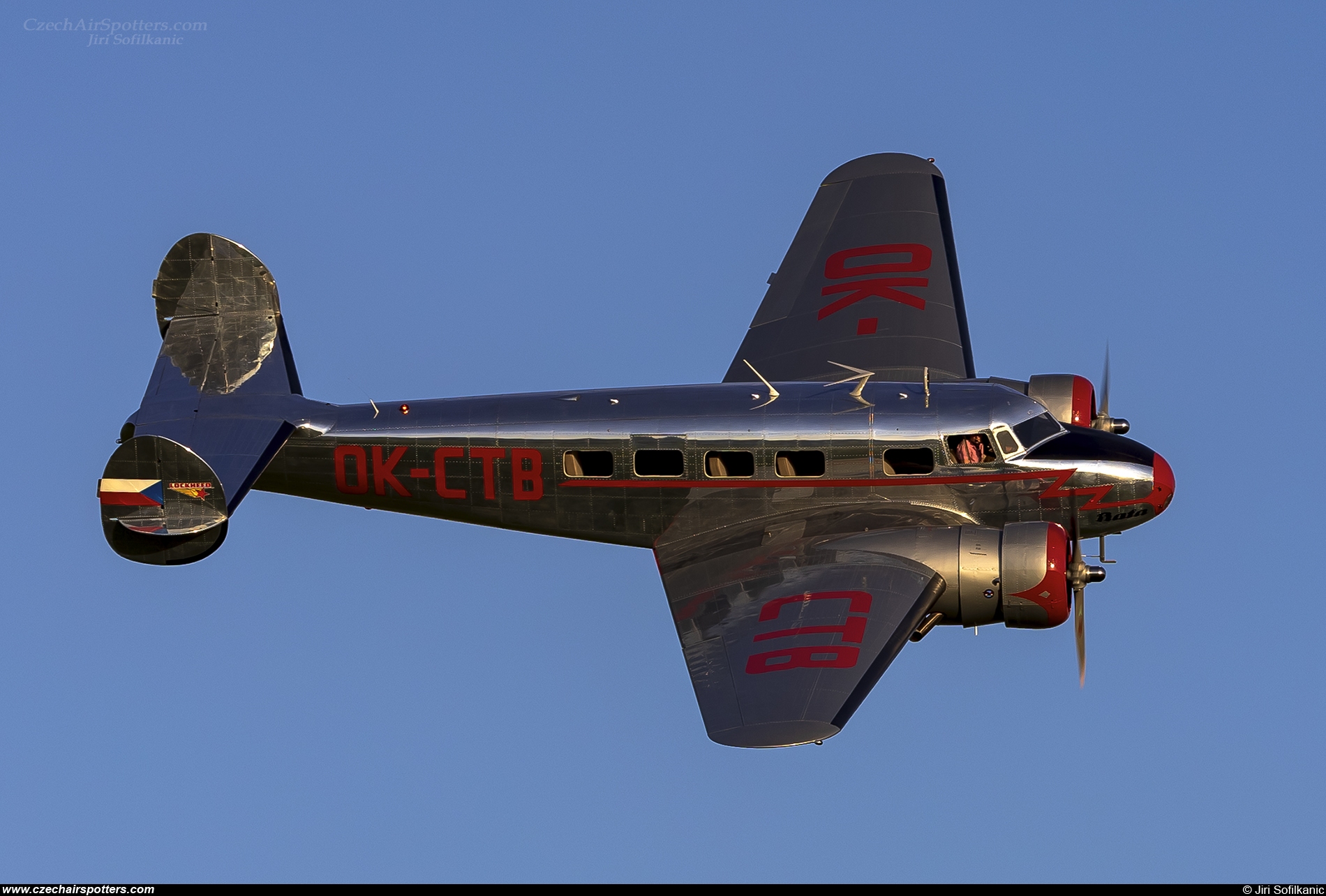 private – Lockheed 10A Electra N241M/OK-CTB