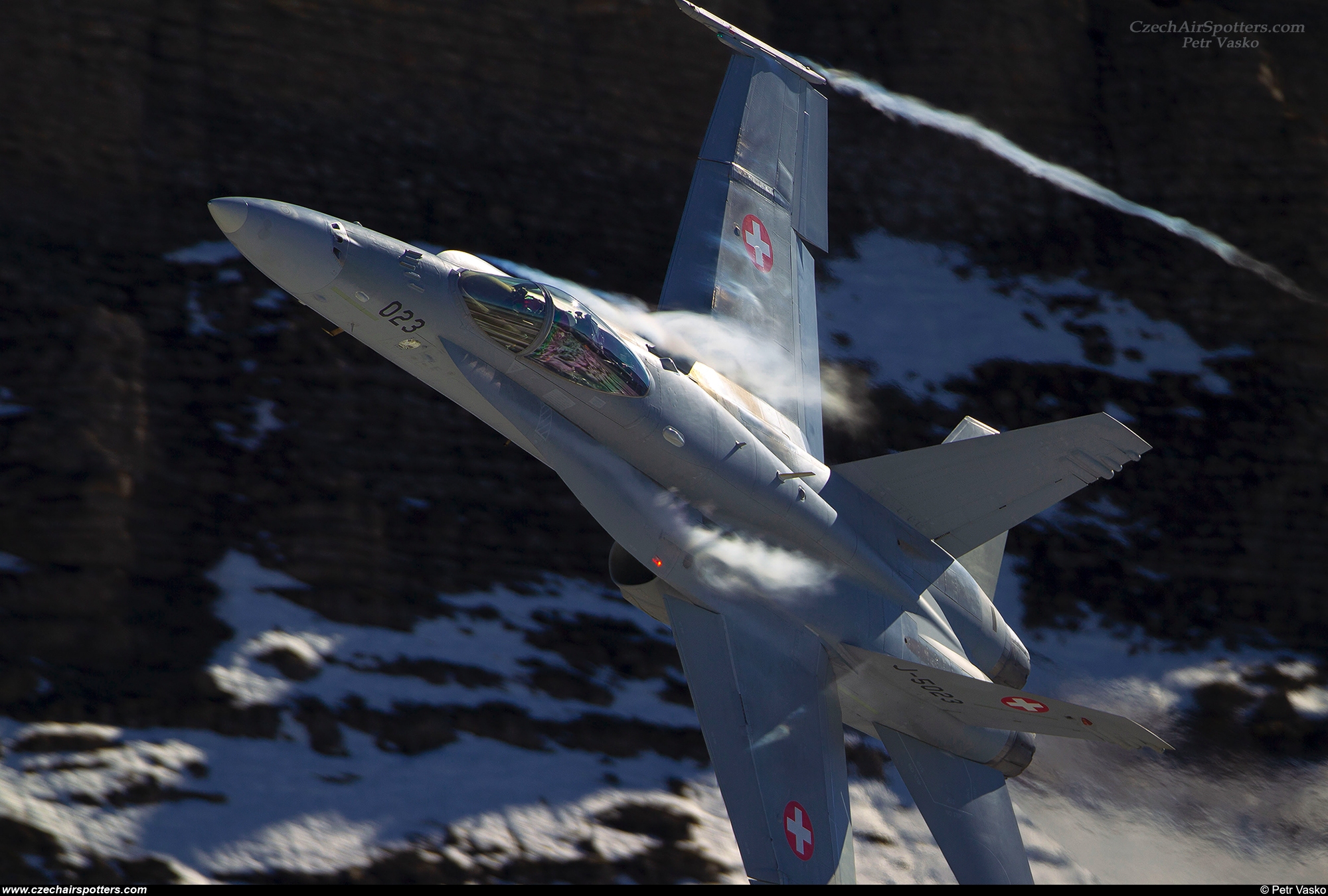 Switzerland - Air Force – McDonnell Douglas F/A-18C Hornet J-5023