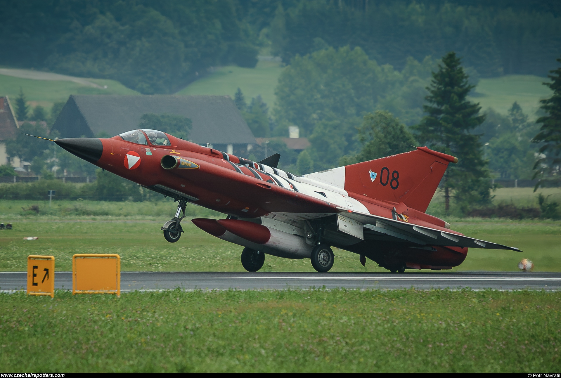 Austria - Air Force – Saab J-35Oe Draken 08