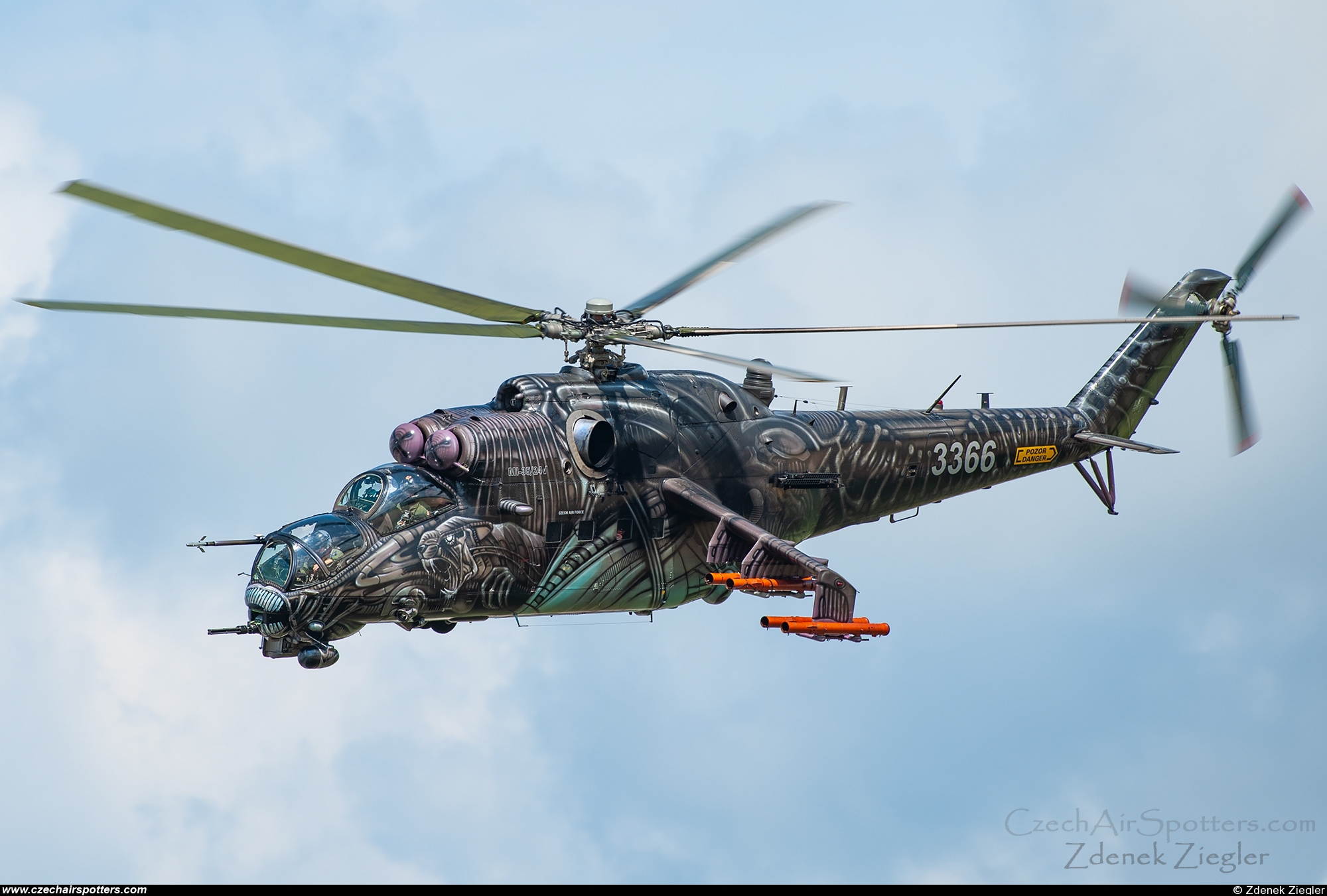 Czech - Air Force &ndash; Mil Mi-24V Hind 3366