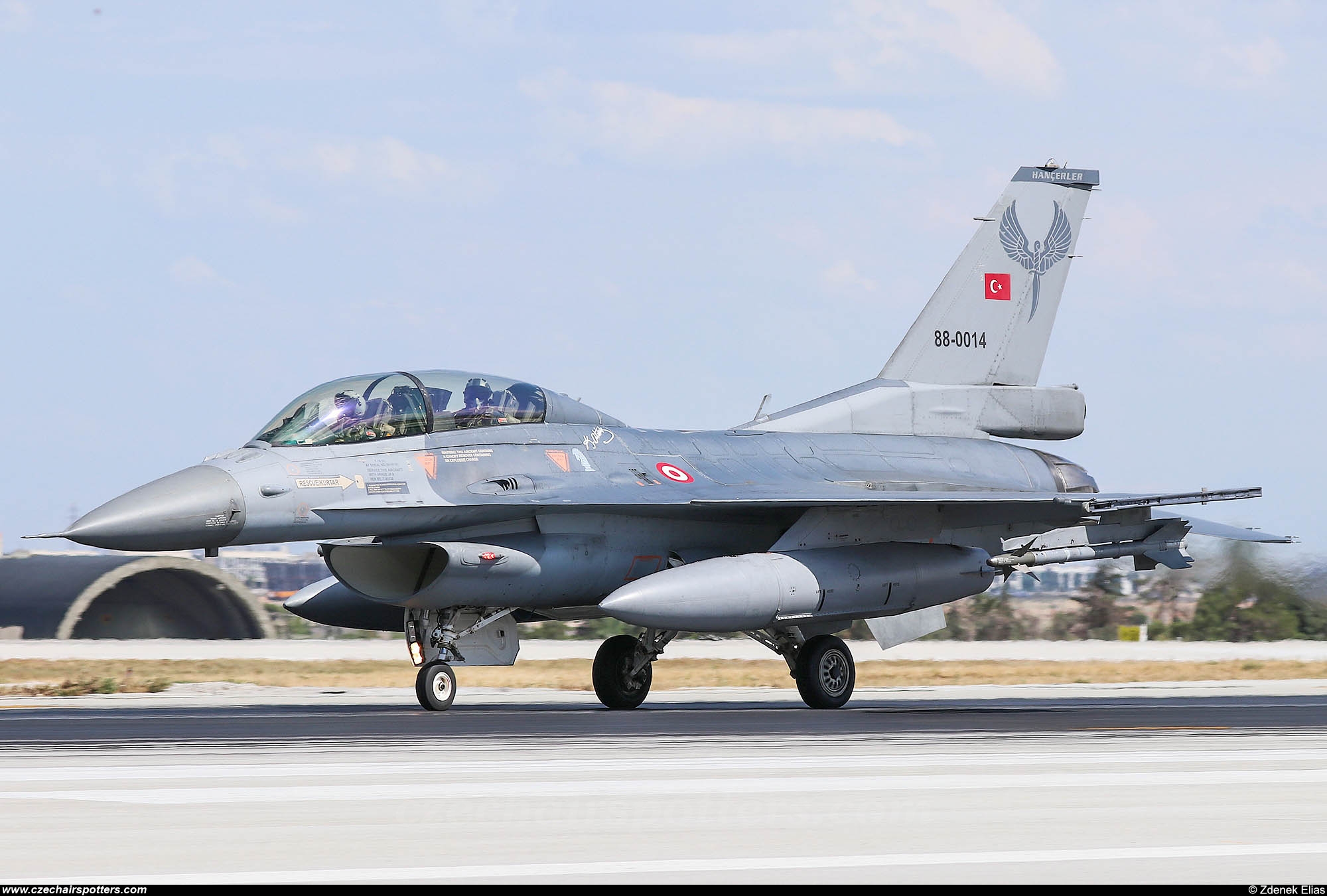 Turkey - Air Force – Lockheed Martin F-16D Fighting Falcon 88-0014