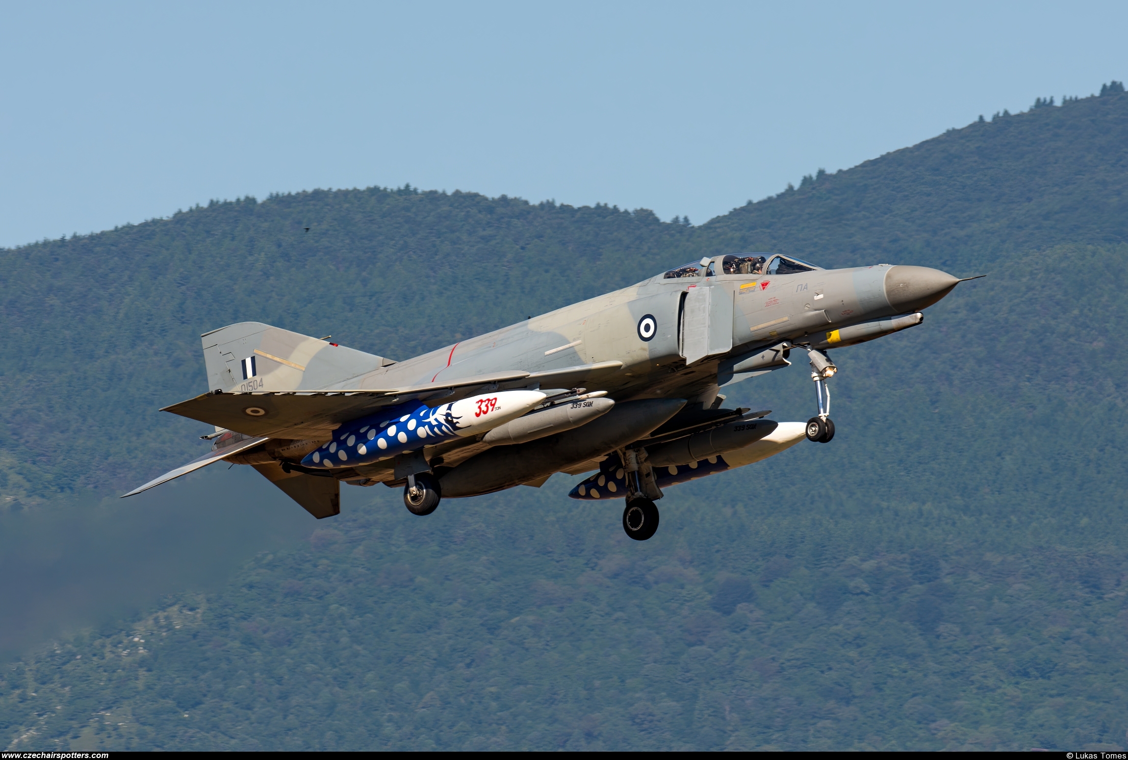 Greece - Air Force – McDonnell Douglas F-4E AUP Phantom II 01504