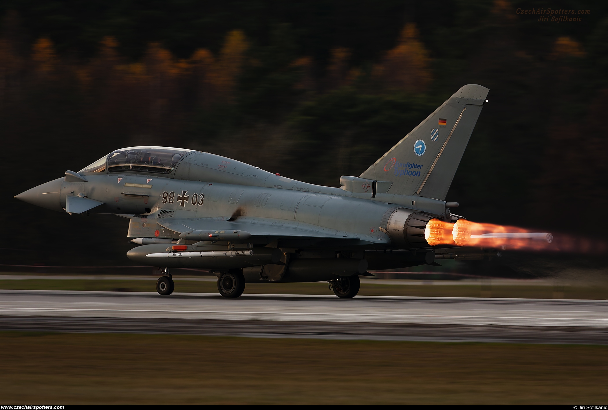 Germany - Air Force – Eurofighter EF-2000 Typhoon T 98+03